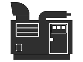 ДЭС (ДГУ) АРГУС АД150-Т400 изготовлены с двигателем 6RT80-176DE в Тольятти от российского производителя АО «Электроагрегат», в кожухе  Дизель-генераторы АРГУС АД150-Т400 с двигателем 6RT80-176DE в кожухе (под капотом) в Тольятти от российского производителя
